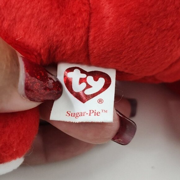 Ty Beanie Babies Honey-Bun and Sugar-Pie Stuffed Animal Plush Toy 2004 Valentine - Picture 4 of 12